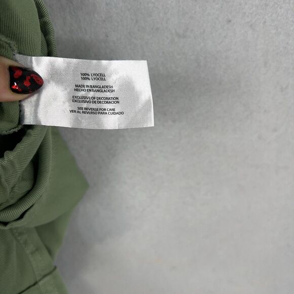 GAP Shorts Womens XL Green Casual Lounge Comfort Coastal Resort Vacay Tencel - Picture 5 of 11